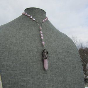 Rosary Lariat Pastel Kawaii Goth Inspired